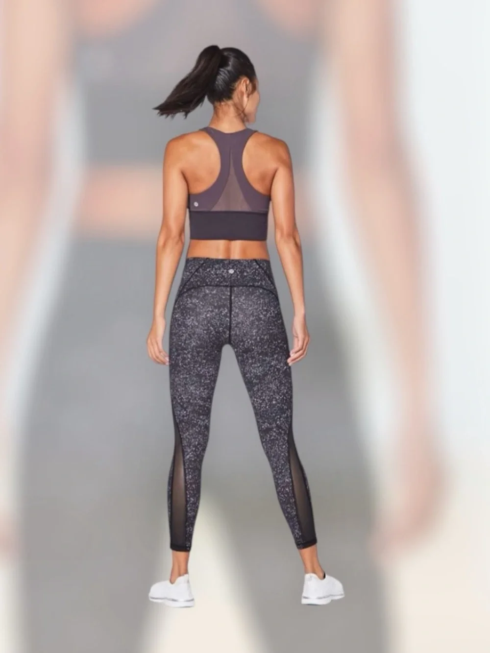 Lululemon Invigorate Bra Long Line Black Currant / Boysenberry